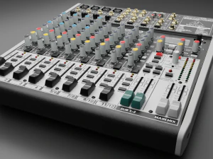 Xenyx1622USB Audio Mixer 3D Model