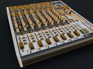Xenyx1622USB Audio Mixer Modèle 3D