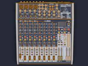 Xenyx1622USB Audio Mixer 3D Model