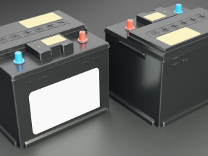 Automotive Battery Pack 3D Model