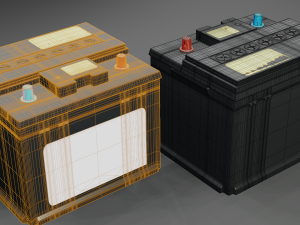 Automotive Battery Pack Modelo 3D
