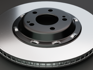 Disc Brake Set Modelo 3D