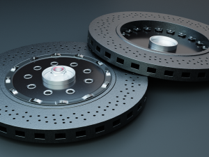 Disc Brake Set Modelo 3D