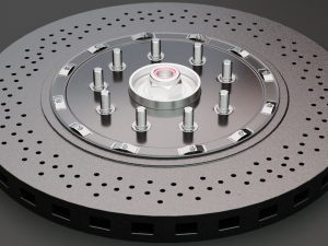 Disc Brake Set Modelo 3D