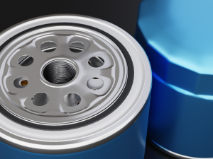Automotive Filter Pack 3D 模型