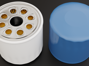 Automotive Filter Pack 3D 模型