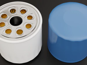 Automotive Filter Pack 3D Model