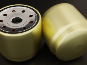 Automotive Filter Pack 3D 模型