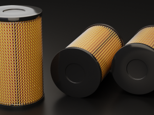 Automotive Filter Pack 3D 模型