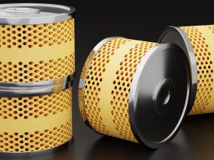 Automotive Filter Pack 3D 模型