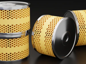 Automotive Filter Pack 3D Model
