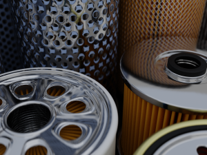 Automotive Filter Pack 3D 模型
