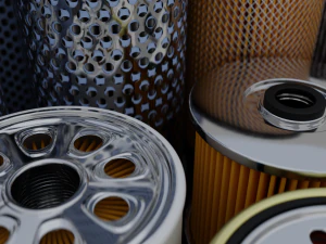 Automotive Filter Pack 3D Model