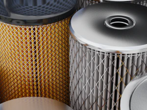 Automotive Filter Pack 3D Model