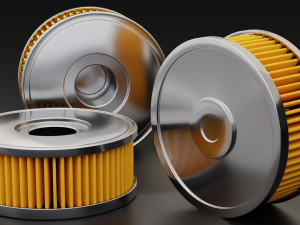 Automotive Filter Pack 3D 模型