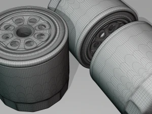 Automotive Filter Pack 3D Model