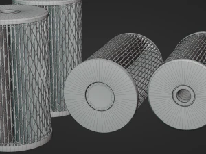 Automotive Filter Pack 3D Model