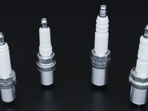 Spark Plug Set 3D-Modell