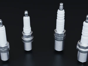 Spark Plug Set 3D Model