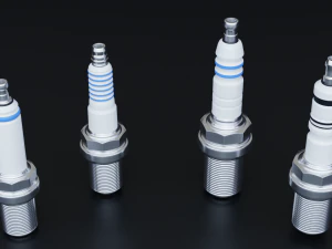 Spark Plug Set 3D Model