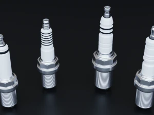 Spark Plug Set 3D Model