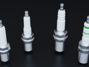 Spark Plug Set 3D-Modell