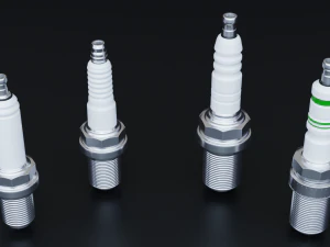 Spark Plug Set 3D Model