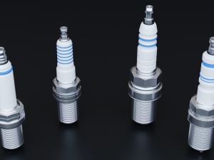 Spark Plug Set 3D-Modell