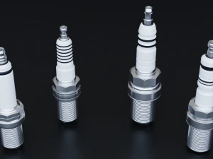 Spark Plug Set 3D Model