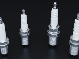 Spark Plug Set 3D-Modell