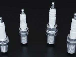 Spark Plug Set 3D Model