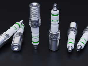 Spark Plug Set 3D-Modell