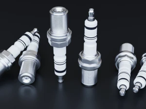 Spark Plug Set 3D Model