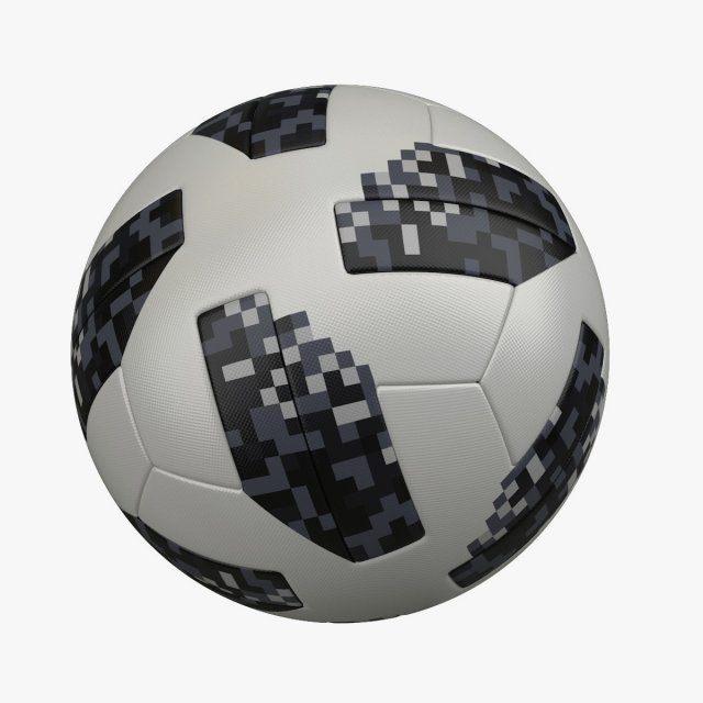 Soccer Ball Model 3D .c4d .max .obj .3ds .fbx .stl .blend 