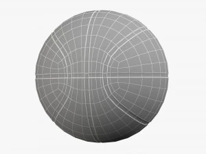 Basketball Orange 3D Model