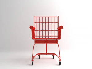 Cart chair 3D Model