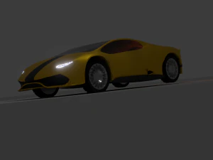 2 car low poly1 bonus 3D Model