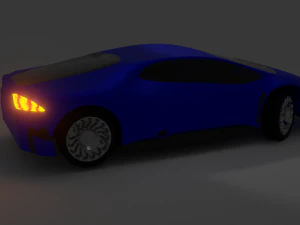 2 car low poly1 bonus 3D Model