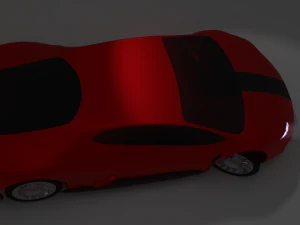 2 car low poly1 bonus 3D Model