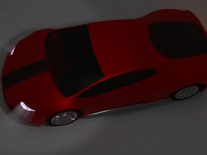 2 car low poly1 bonus 3D Model