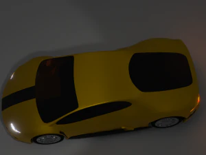 2 car low poly1 bonus 3D Model