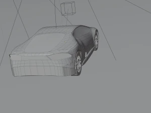 2 car low poly1 bonus 3D Model