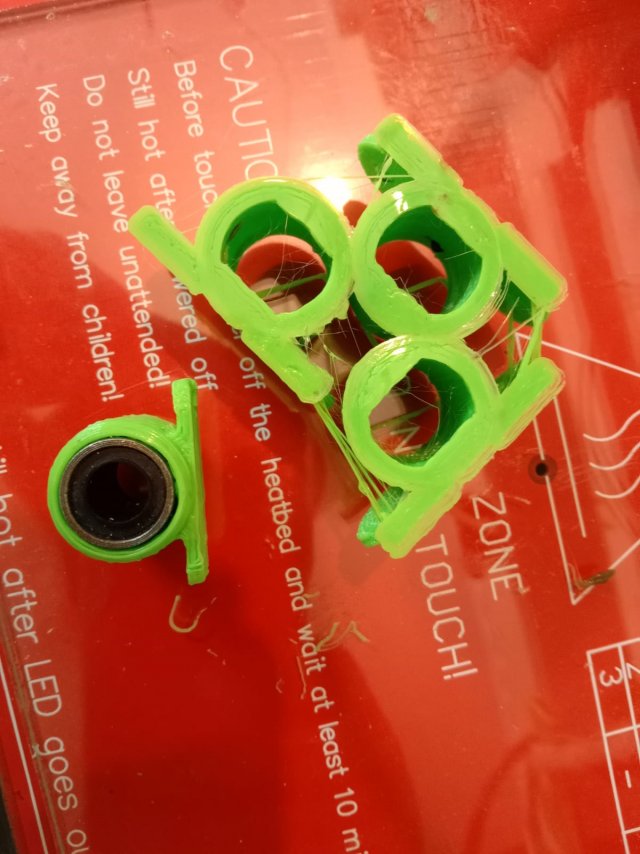 Lm8uu bearing casing 3D Print Model .c4d .max .obj .3ds .fbx .stl .blend 
