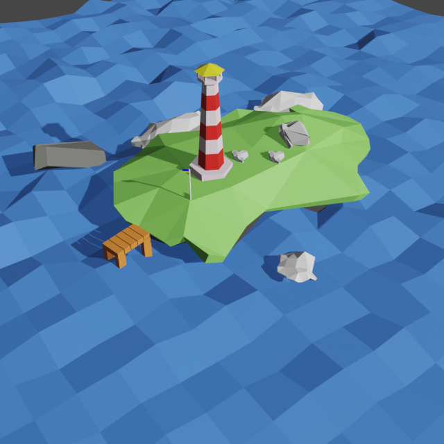 Island Modèle 3D .c4d .max .obj .3ds .fbx .stl .blend 