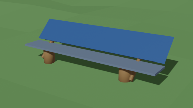 BENCH 3D Model .c4d .max .obj .3ds .fbx .stl .blend 
