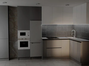 Modern Kitchen 3D Model