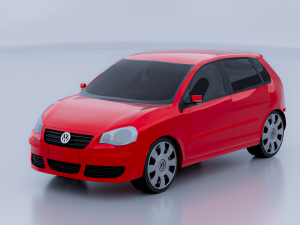 Volkswagen Polo IV high poly 3D 모델
