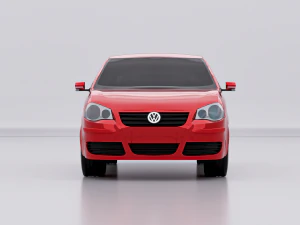 वोक्सवैगन पोलो IV हाई पॉली 3D मॉडल