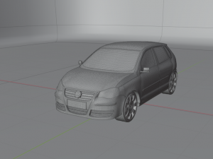 Volkswagen Polo IV high poly 3D Model