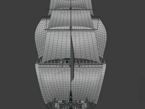 Pirate Ship PBR game ready 3D Model